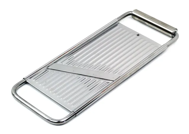 wmf-gurkenhobel-30-x-12-cm-krauthobel-cromargan-edelstahl-f-r-1-mm-d-nne-scheibe image 1