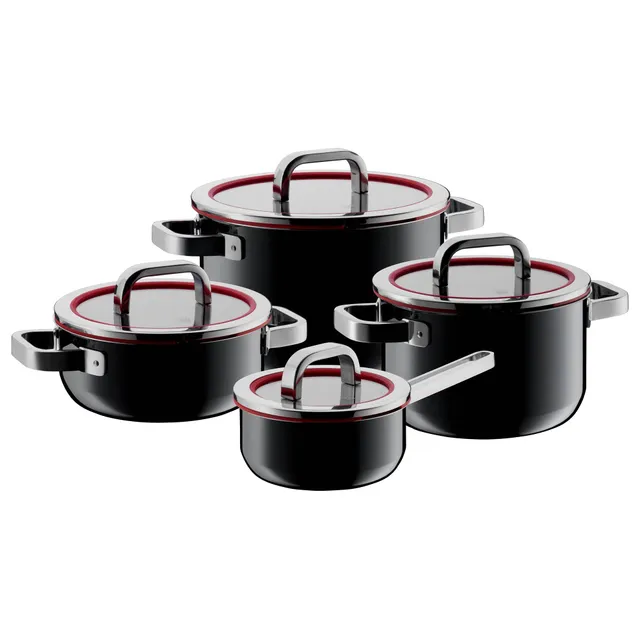 wmf-fusiontec-functional-topf-set-4-teilig-black-induktion-stapelbar-bratentopf- image 1