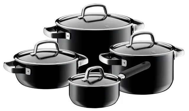 wmf-fusiontec-4-teiliges-topf-set-mineral-black-art-0514855290-edelstahl-kochtop image 1