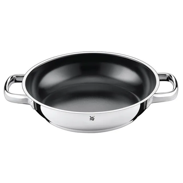 wmf-durado-servier-bratpfanne-28-cm-cromargan-edelstahl-mit-keramik-antihaftbesc image 1