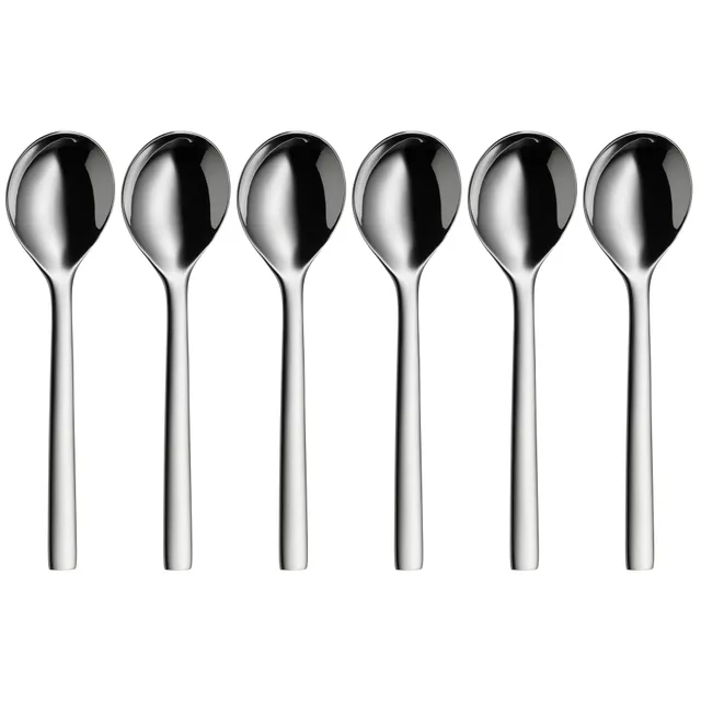 wmf-nuova-suppenl-ffel-set-6-teilig-17-cm-m-sli-und-kinderl-ffel-cromargan-edels image 1