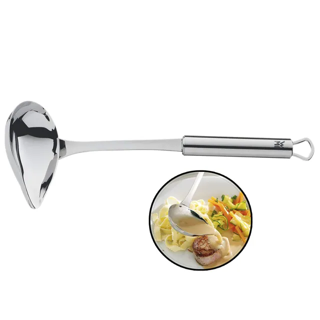 wmf-profi-plus-saucenl-ffel-28-cm-so-enkelle-mit-schnaupe-suppenkelle-cromargan- image 1