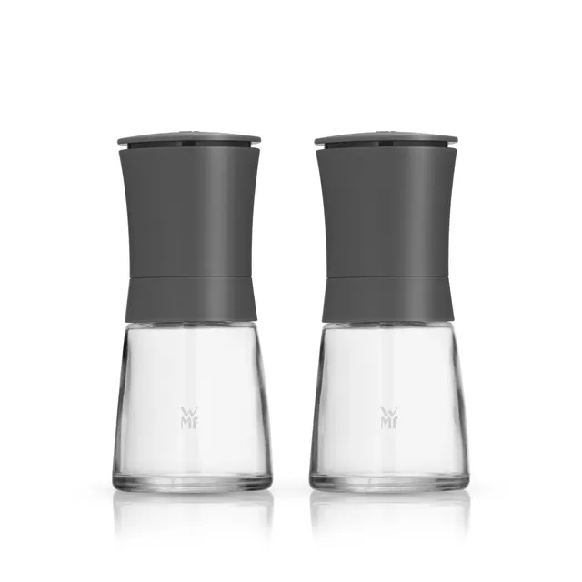 wmf-trend-m-hlenset-2-teilig-salz-und-pfefferm-hle-mit-glasbeh-lter-keramikmahlw image 1