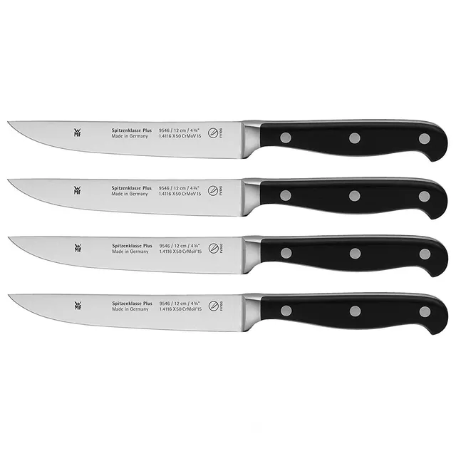 wmf-spitzenklasse-plus-steakmesser-set-4-teilig-22-cm-geschmiedete-klinge-12-cm- image 1