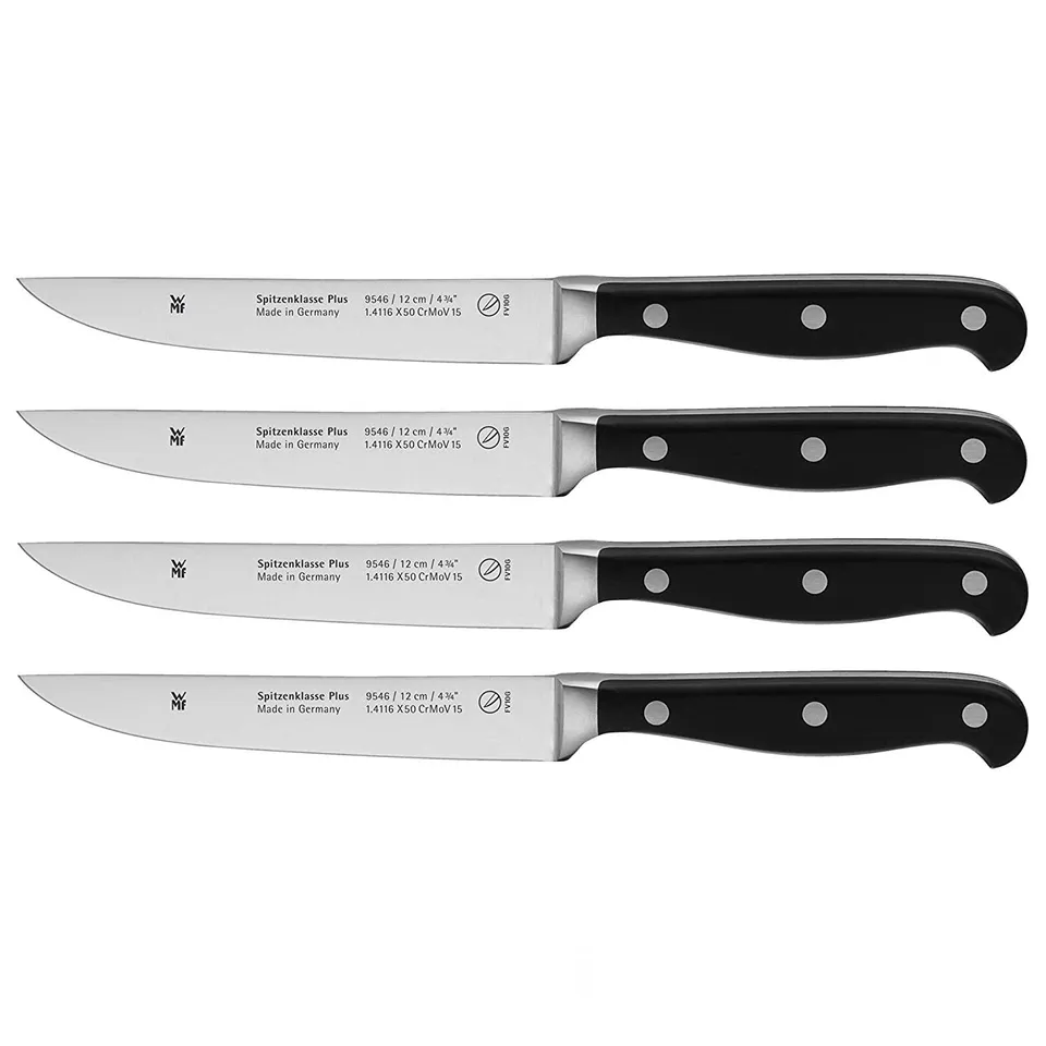 wmf-spitzenklasse-plus-steakmesser-set-4-teilig-22-cm-geschmiedete-klinge-12-cm- image 1
