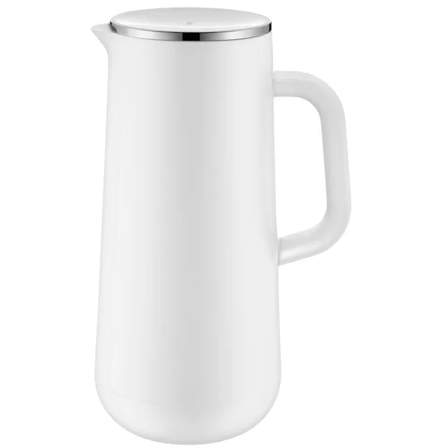 wmf-impulse-thermoskanne-1-l-wei-isolierkanne-mit-drehverschluss-thermapro-glase image 1