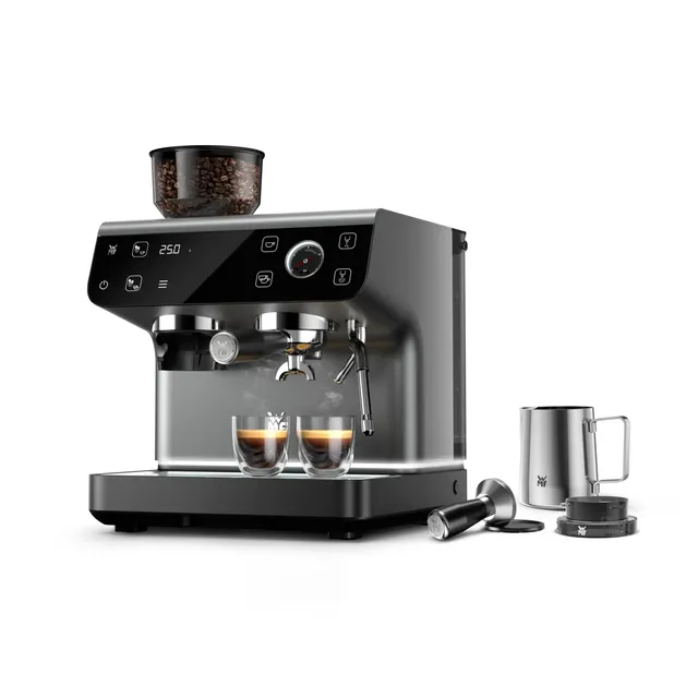 wmf-espresso-pro-siebtr-germaschine-halbautomatische-espressomaschine-mit-mahlwe image 1