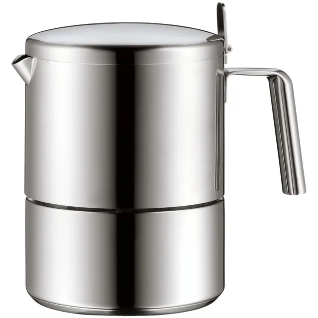 wmf-kult-espressokocher-300-ml-espressomaschine-f-r-6-tassen-cromargan-edelstahl image 1