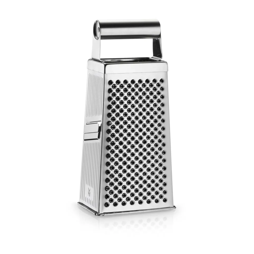 wmf-gourmet-vierkantreibe-8-x-24-cm-4-reibefl-chen-cromargan-edelstahl-sp-lmasch image 1