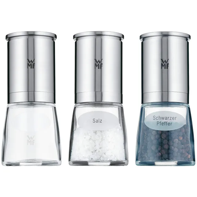 wmf-de-luxe-salz-und-pfefferm-hlen-set-3-teilig-bef-llt-cromargan-edelstahl-matt image 1
