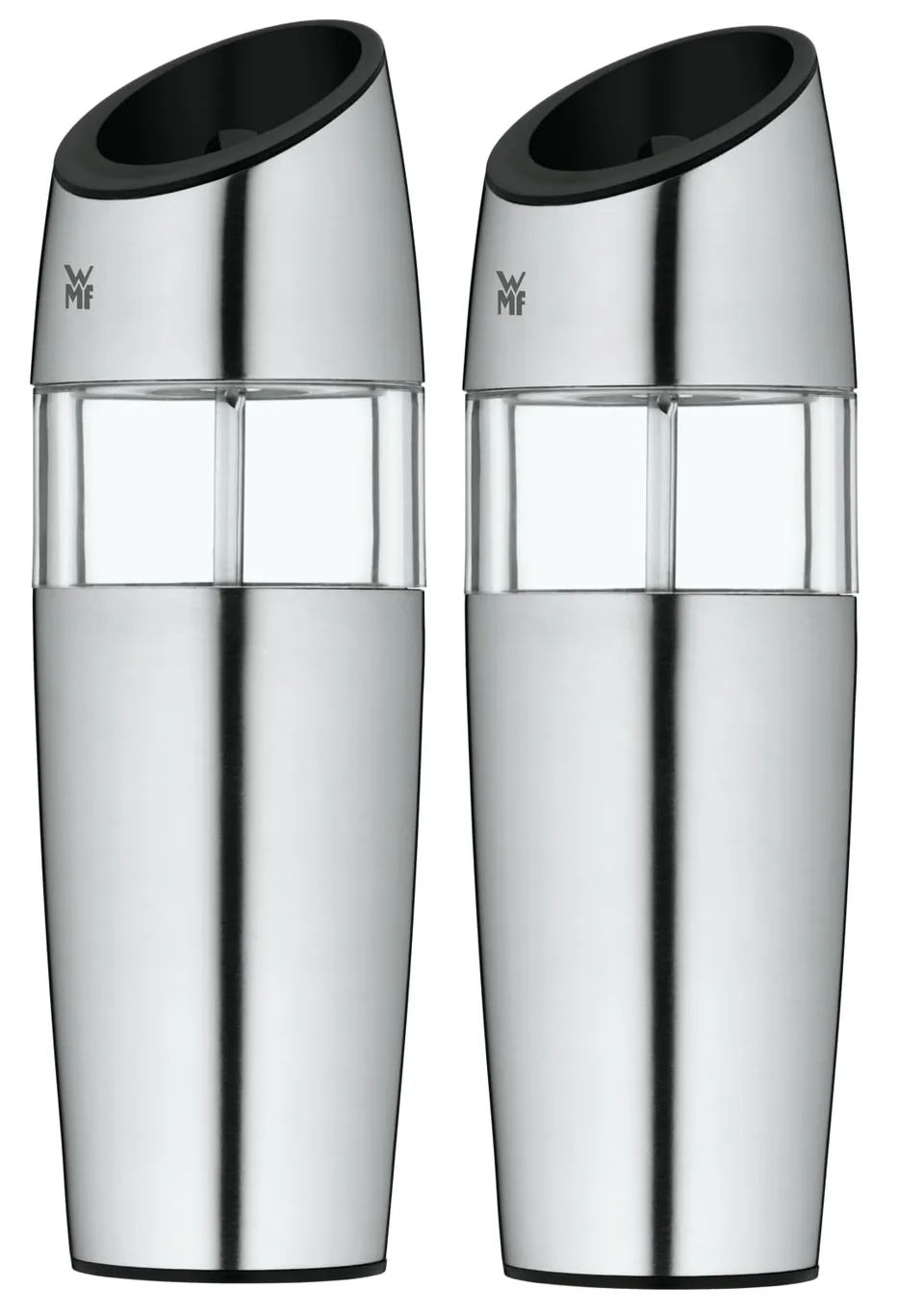 wmf-elektrische-kippm-hle-set-2-teilig-salz-pfeffer-20-cm-cromargan-edelstahl-ma image 1