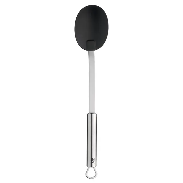 wmf-profi-plus-servierl-ffel-32-cm-cromargan-edelstahl-mit-kunststofflaffe-hitze image 1