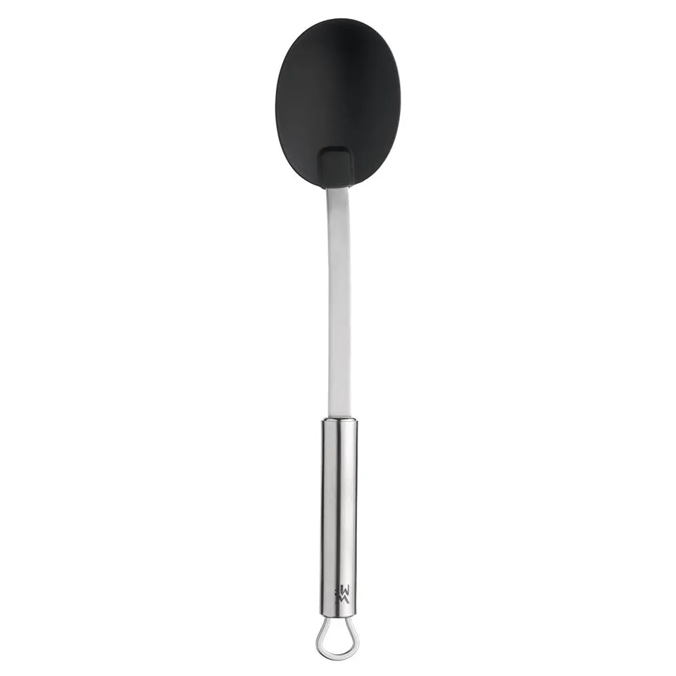 wmf-profi-plus-servierl-ffel-32-cm-cromargan-edelstahl-mit-kunststofflaffe-hitze image 1