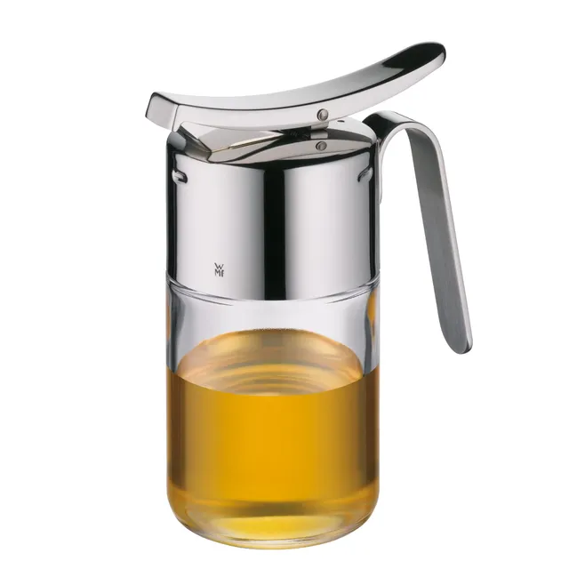 wmf-barista-sirup-honigspender-glas-240-ml-mit-dosierhebel-honigdosierer-cromarg image 1