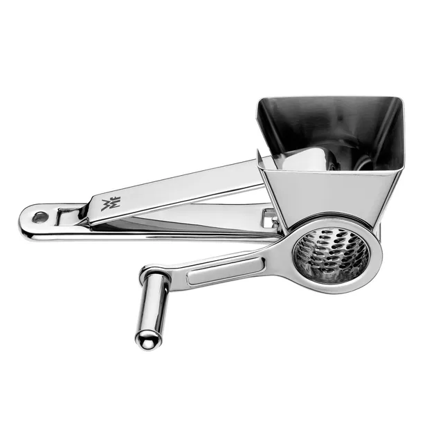 wmf-gourmet-parmesanreibe-mit-kurbel-18-cm-k-sereibe-und-parmesanm-hle-aus-edels image 1