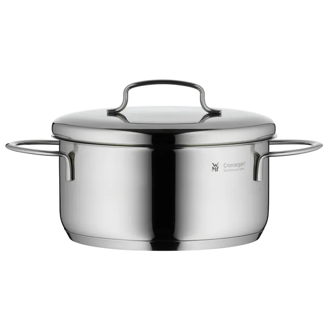 wmf-mini-kochtopf-16-cm-mit-metalldeckel-bratentopf-induktion-1-5-l-cromargan-ed image 1