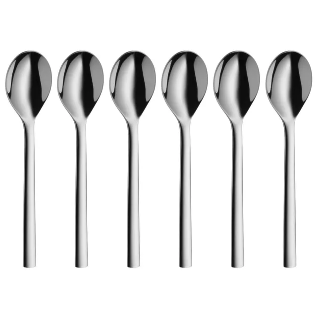 wmf-nuova-tee-kaffeel-ffel-set-6-teilig-13-5-cm-spezialbesteck-cromargan-edelsta image 1