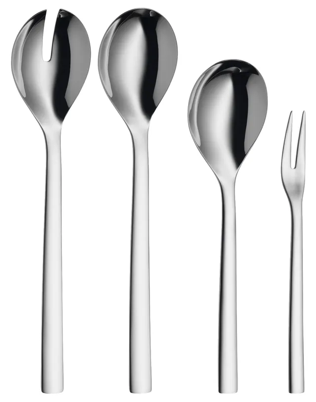 wmf-nuova-servierbesteck-set-4-teilig-salatbesteck-servierl-ffel-serviergabel-cr image 1