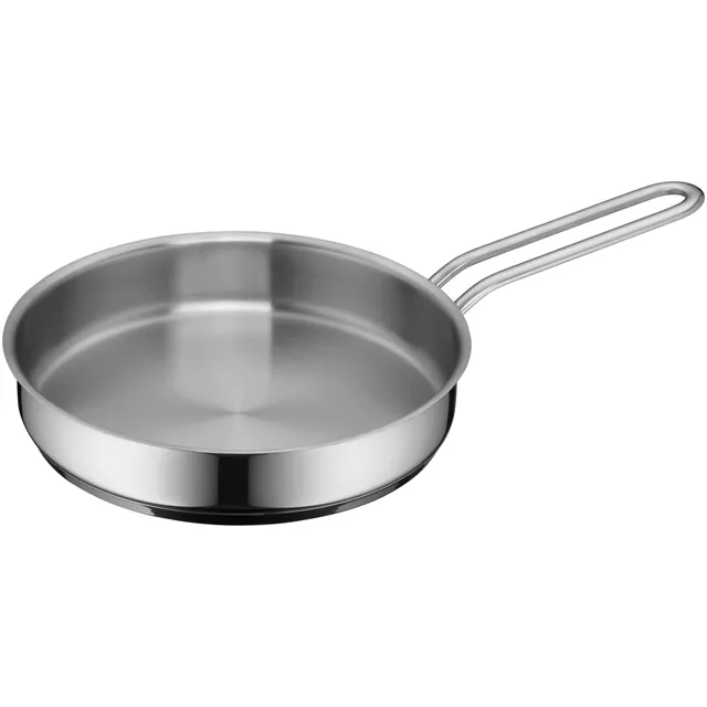 wmf-mini-bratpfanne-18-cm-aus-cromargan-edelstahl-unbeschichtet-induktionsgeeign image 1