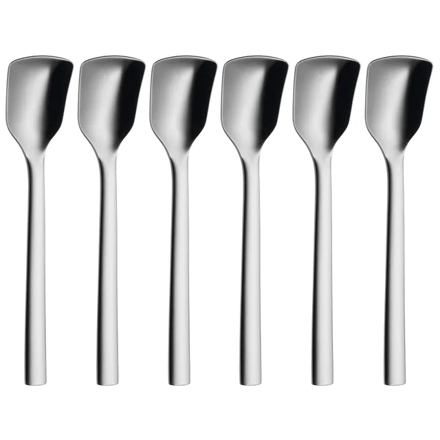 wmf-nuova-eisl-ffel-set-6-teilig-eisschaufel-l-14-cm-cromargan-edelstahl-18-10-p image 1