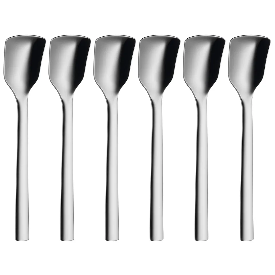 wmf-nuova-eisl-ffel-set-6-teilig-eisschaufel-l-14-cm-cromargan-edelstahl-18-10-p image 1