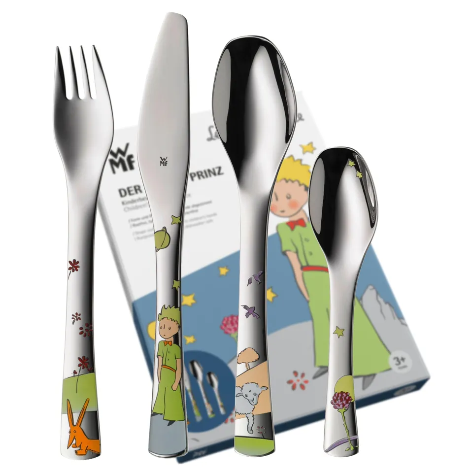 wmf-der-kleine-prinz-kinderbesteck-4-teilig-mit-namensgravur-cromargan-edelstahl image 1