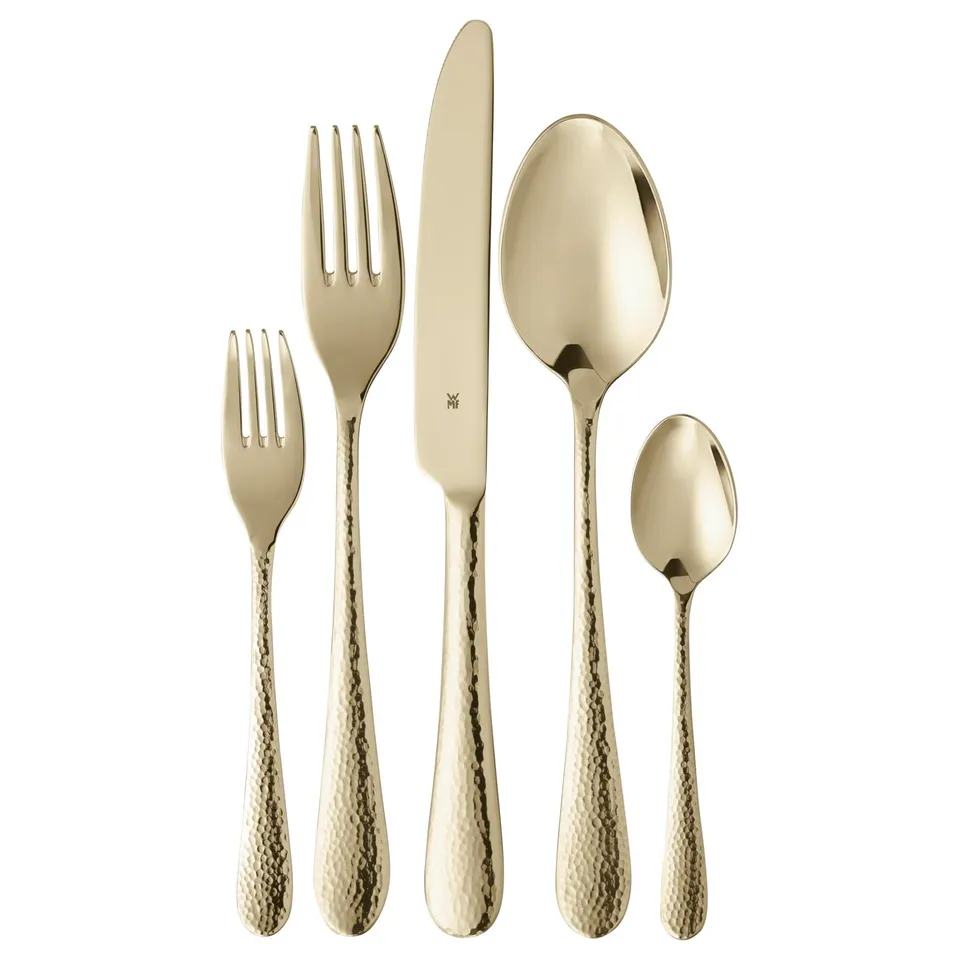 wmf-sitello-besteck-set-30-teilig-f-r-6-personen-gold-edition-cromargan-18-10-ha image 1