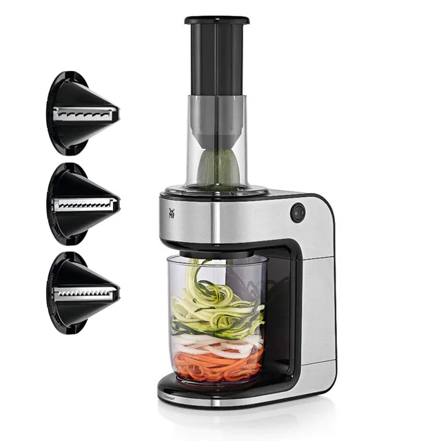 wmf-kult-x-spiralschneider-elektrisch-gem-senudeln-zoodle-maker-3-schneideins-tz image 1