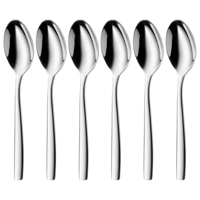 wmf-besteck-palma-kaffeel-ffel-set-6-teilig-cromargan-edelstahl-18-10-kaffeel-ff image 1