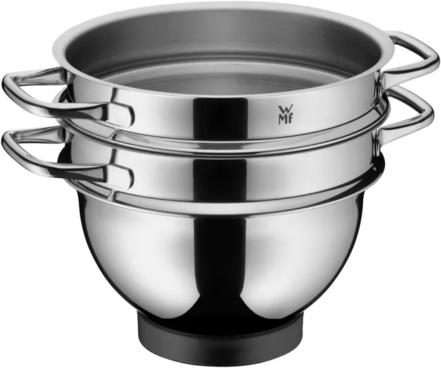 wmf-fusiontec-compact-wasserbadsch-ssel-22-cm-stapelbare-r-hrsch-ssel-aus-cromar image 1