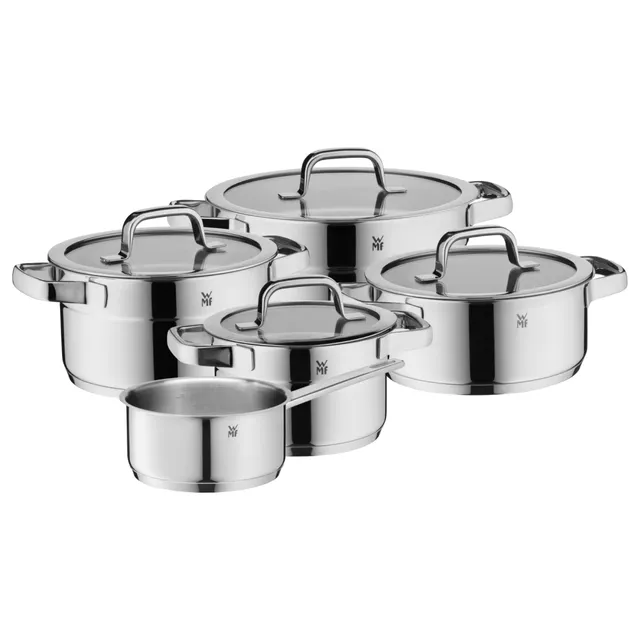 wmf-compact-cuisine-topfset-induktion-5-teilig-kochtopf-set-mit-glasdeckel-croma image 1