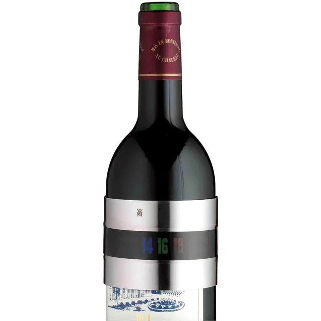 wmf-clever-more-clip-weinthermometer-analog-7-cm-cromargan-edelstahl-f-r-rotwein image 1