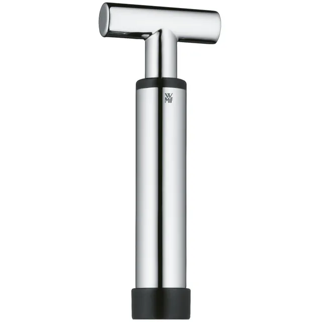 wmf-vino-weinpumpe-mit-2-verschl-ssen-wine-saver-vakuumpumpe-15-8-cm-cromargan-e image 1