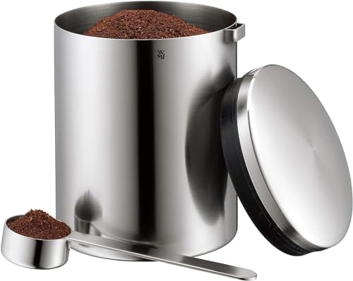 wmf-kult-tee-und-kaffeedose-500-g-mit-ma-l-ffel-cromargan-edelstahl-mattiert-aro image 7
