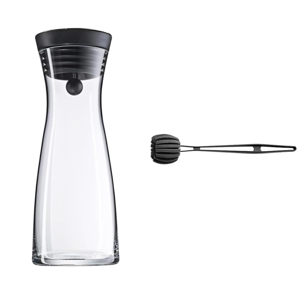 wmf-basic-wasserkaraffe-1-0-l-glas-mit-closeup-verschluss-und-silikondeckel-schw image 7