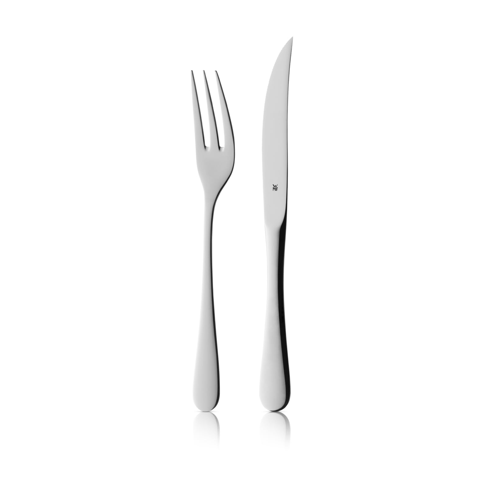 wmf-steakbesteck-set-12-teilig-f-r-6-personen-6-steakmesser-6-steakgabeln-cromar image 2