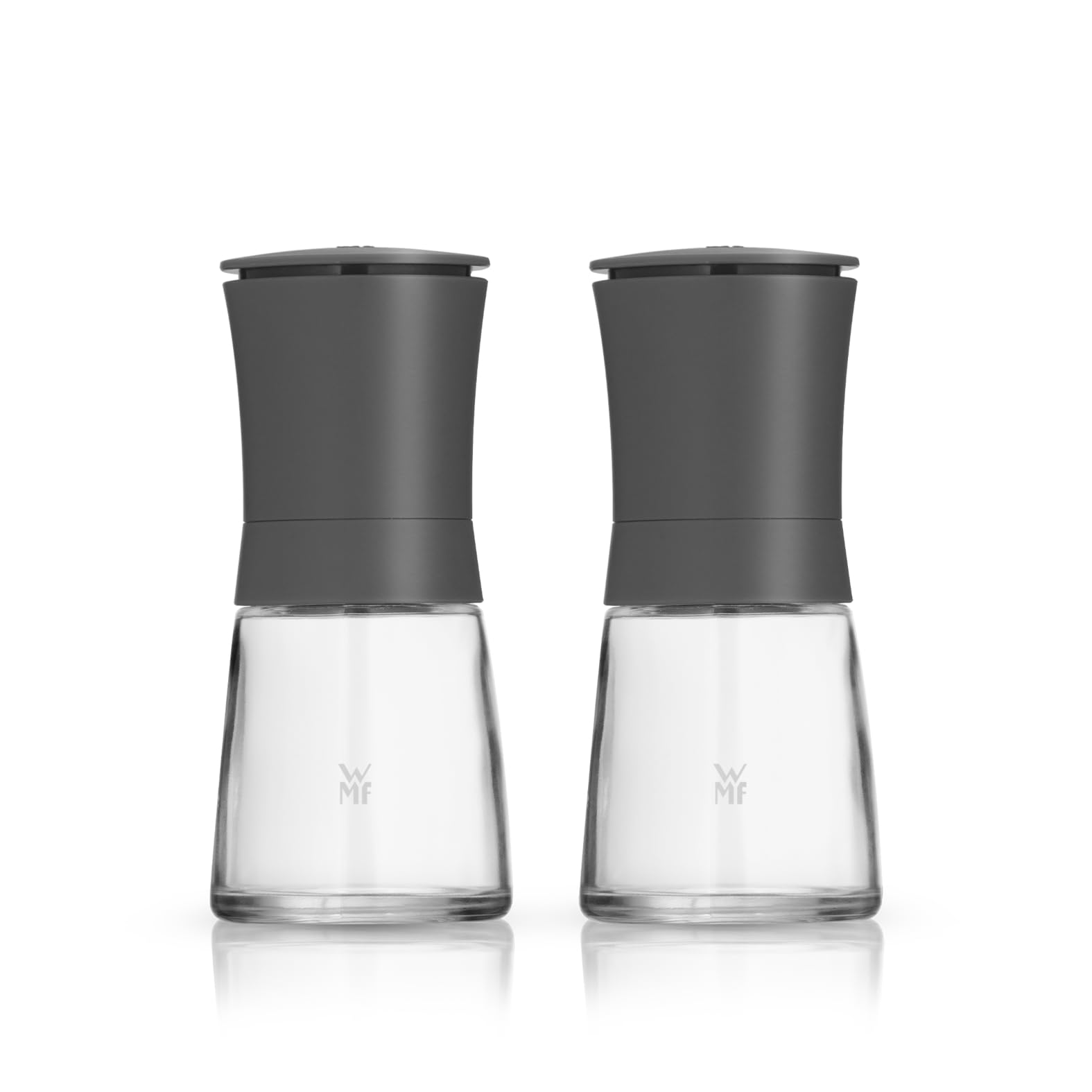 wmf-trend-m-hlenset-2-teilig-salz-und-pfefferm-hle-mit-glasbeh-lter-keramikmahlw image 1