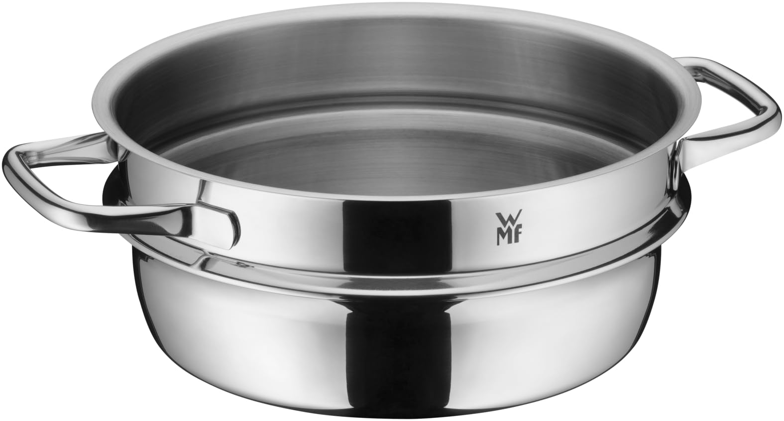 wmf-fusiontec-compact-gem-se-kartoffeld-mpfer-22-cm-dampfgarer-einsatz-cromargan image 1