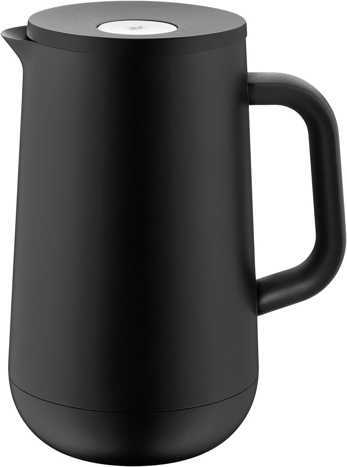 wmf-impulse-thermoskanne-schwarz-1-l-isolierkanne-mit-glaseinsatz-und-druckversc image 1