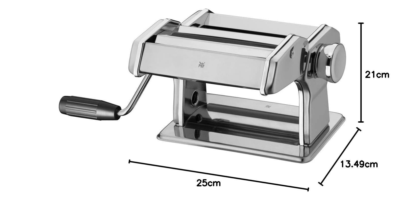 wmf-gourmet-nudelmaschine-manuell-edelstahl-9-teigstufen-f-r-lasagne-spaghetti-u image 5