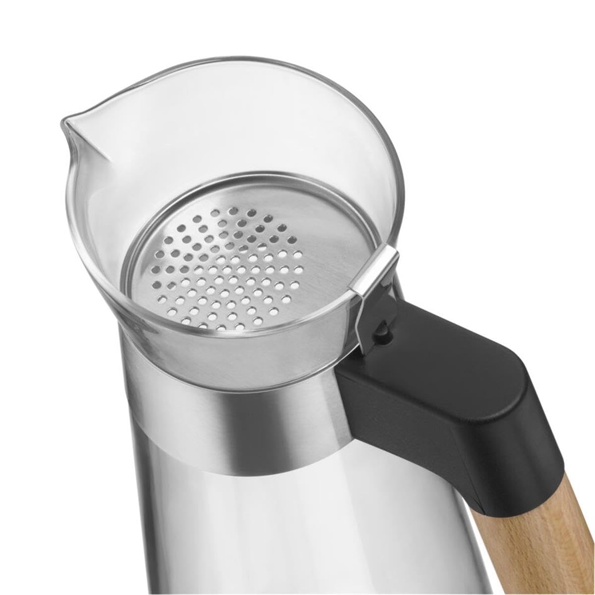 wmf-kineo-wasserkaraffe-1-liter-hitzebest-ndiges-glas-weite-ffnung-herausnehmbar image 3
