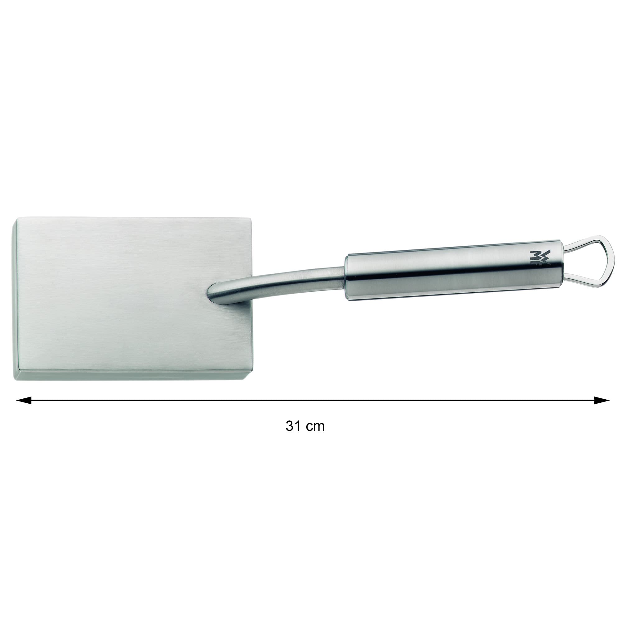 wmf-profi-plus-fleischklopfer-31-cm-cromargan-edelstahl-teilmattiert-plattiereis image 2