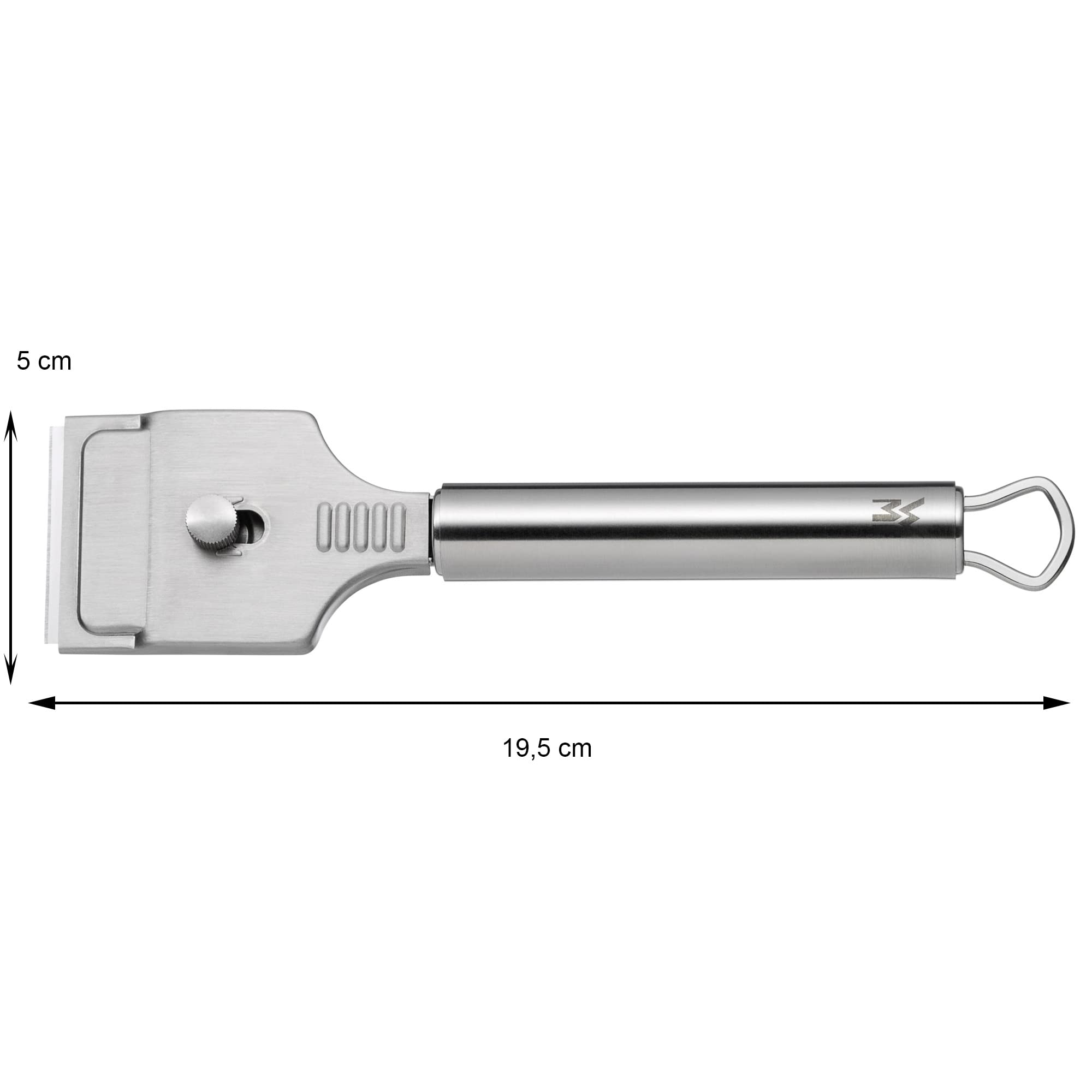 wmf-profi-plus-kochfeldschaber-19-5-cm-glaskeramik-schaber-aus-cromargan-edelsta image 2