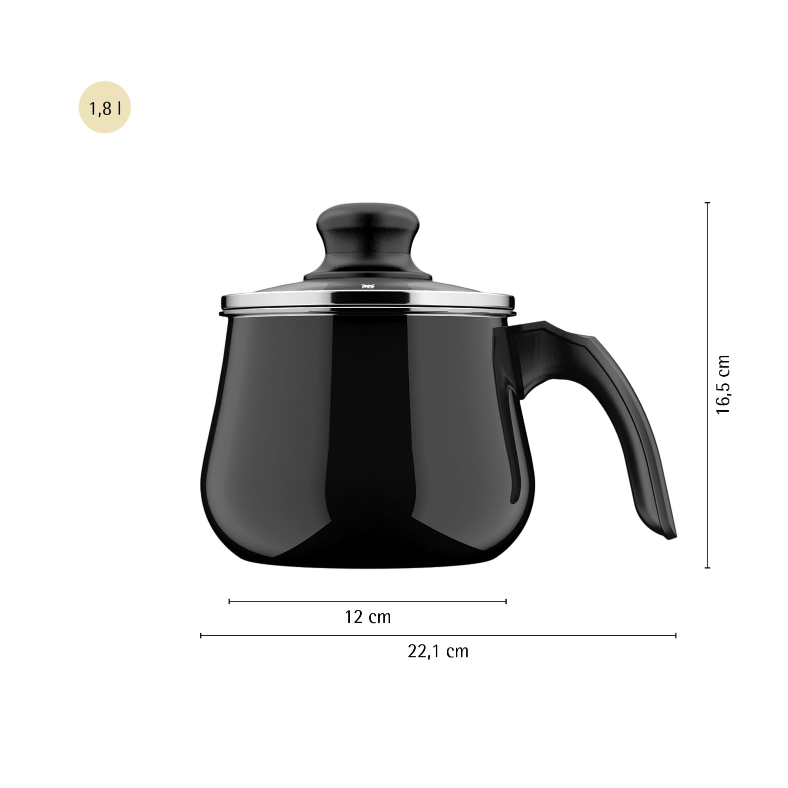 wmf-fusiontec-mineral-pro-mini-topf-12-cm-mit-deckel-milchtopf-induktion-kratzfe image 6