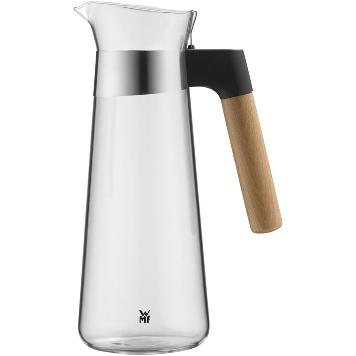 wmf-kineo-wasserkaraffe-1-liter-hitzebest-ndiges-glas-weite-ffnung-herausnehmbar image 2