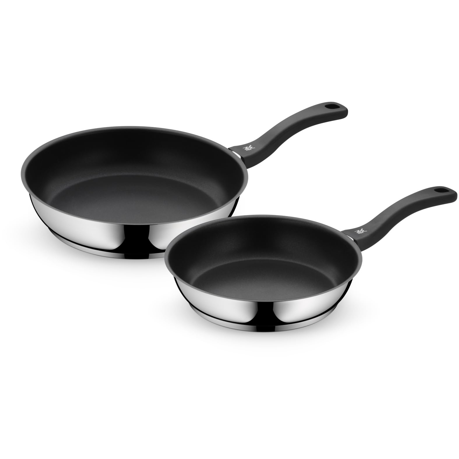 wmf-devil-pfannenset-induktion-2-teilig-bratpfannen-24-und-28-cm-cromargan-antih image 1