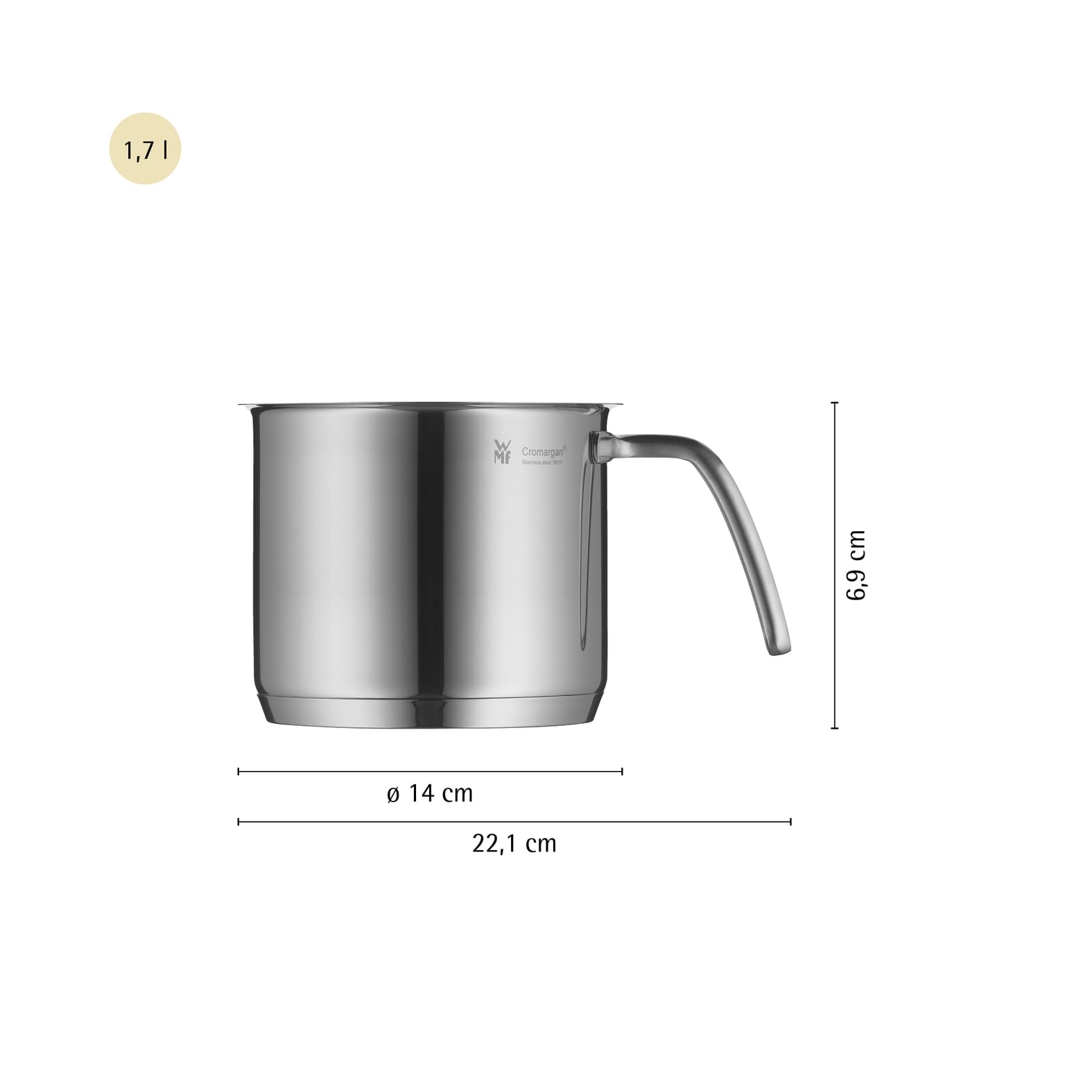 wmf-provence-plus-milchtopf-14-cm-ohne-deckel-milchkochtopf-induktion-1-7-l-crom image 7