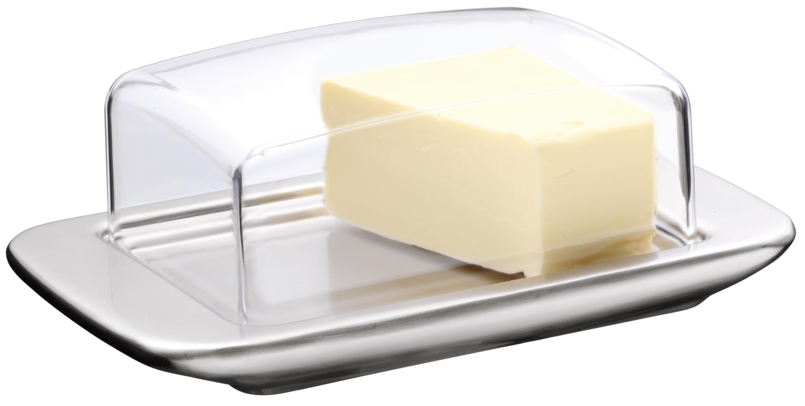 wmf-loft-brunch-butterdose-mit-kunststoffhaube-cromargan-edelstahl-mattiert-11-5 image 2