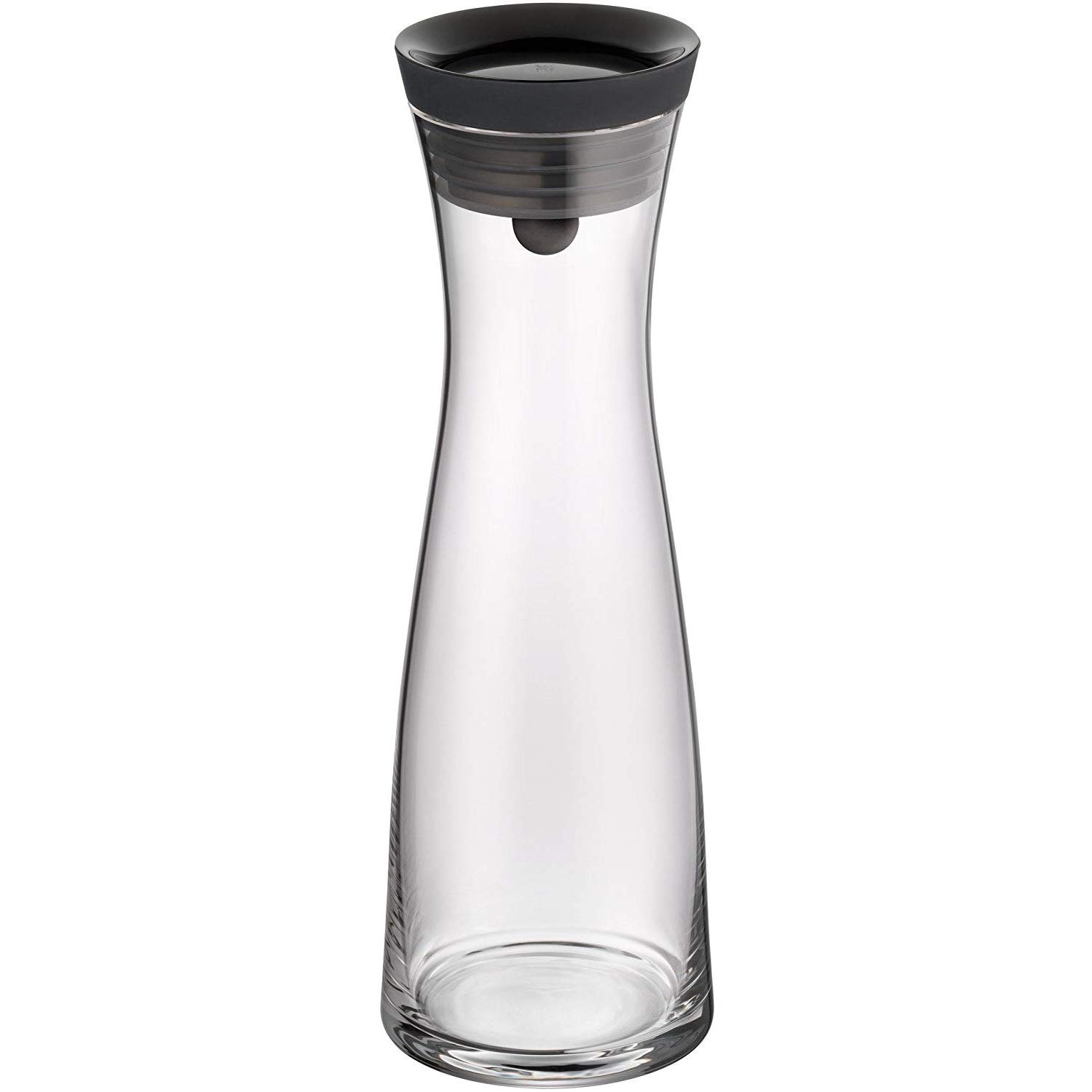 wmf-basic-wasserkaraffe-1-0-l-glas-mit-closeup-verschluss-und-silikondeckel-schw image 2