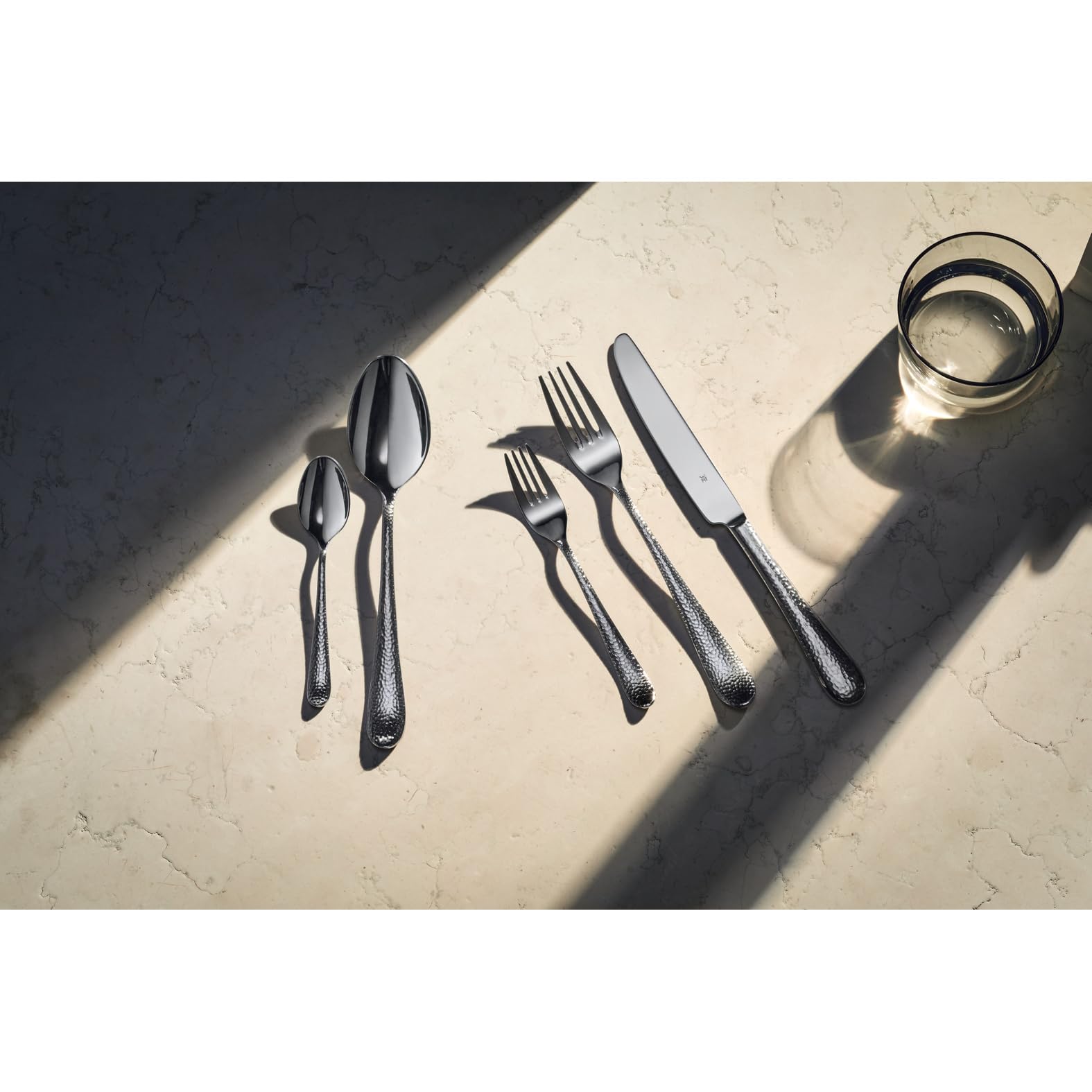 wmf-sitello-kuchengabel-dessertgabel-15-8-cm-cromargan-edelstahl-poliert-hammers image 2